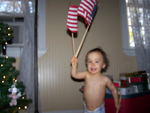 Nate and the American Flag