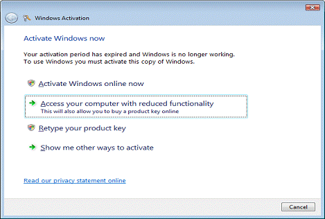 This Copy Of Windows Is Not Genuine Vista Remove
