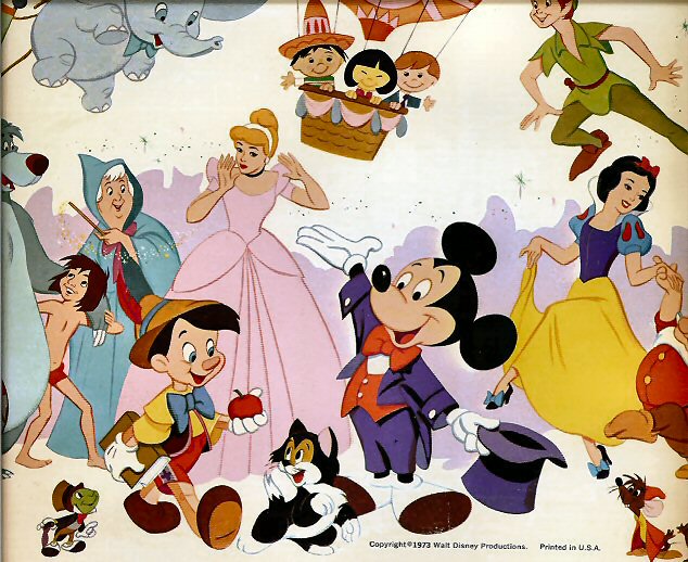 disney characters wallpaper. Disneyland Florida Characters.