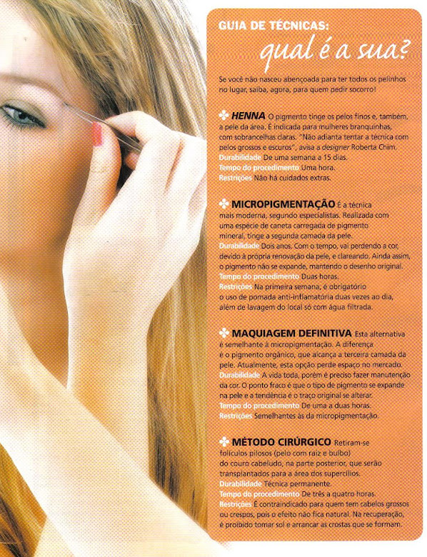 as técnicas de correção..