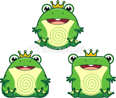 Smiling Frog Cartoon
