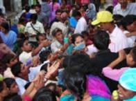 Er.Alok Kumar 's Men distributing Money