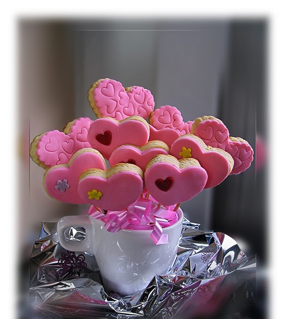 Hanimis Kalpli Portakalli Kurabiye Buketi