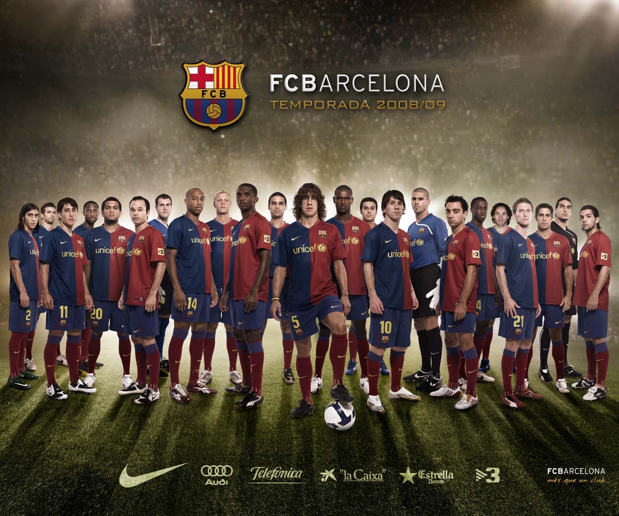 barcelona team photos