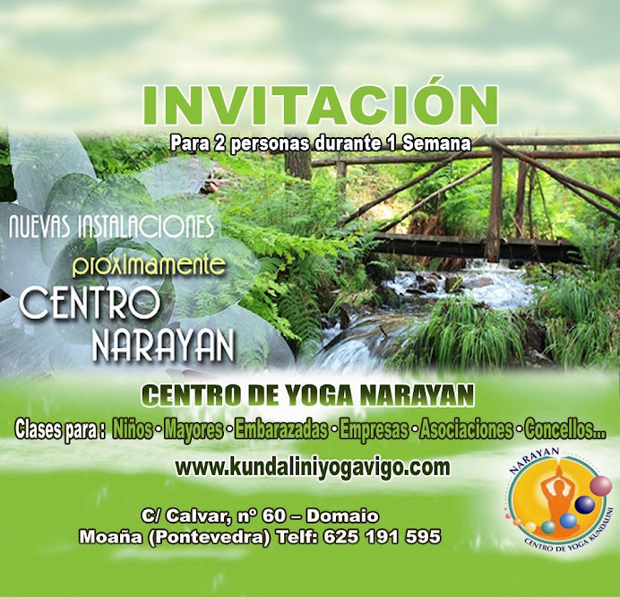 Centro de Yoga Narayan: Un lugar pensado para ti