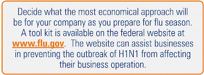flu, employees, prevention, flu season