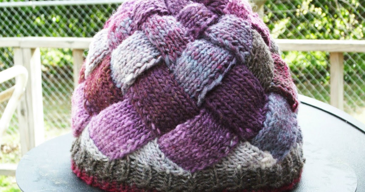 knittingoddess Entrelac Cap Pattern