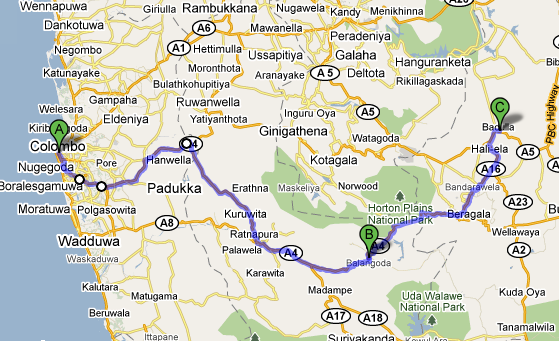 Janith's blog Bus route 99