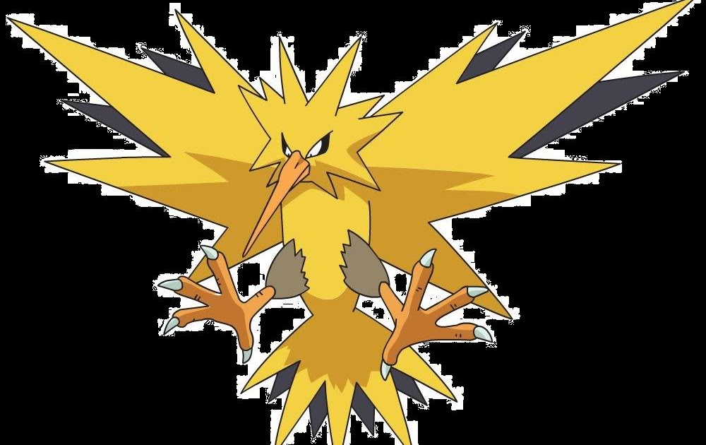 pokemon é 10 Falando tudo sobre Zapdos
