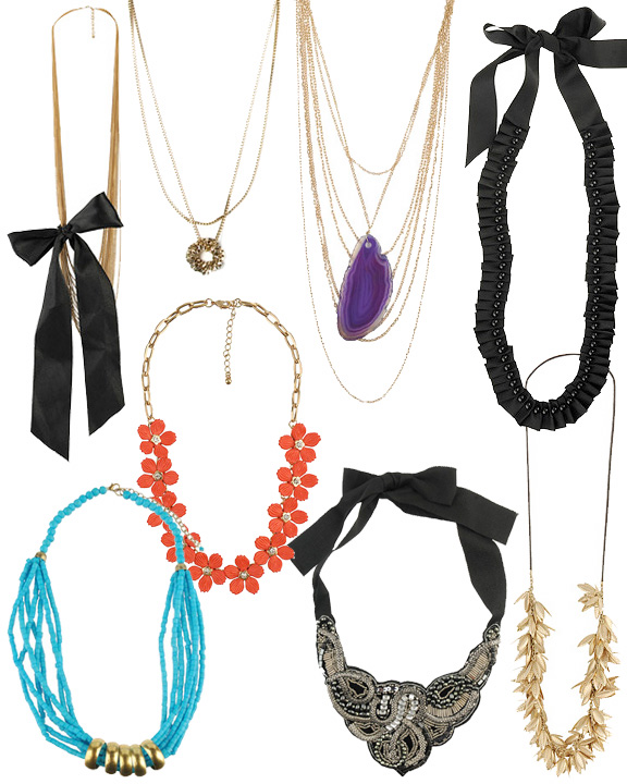 FASHION 2011 necklaces which is worn around the neck