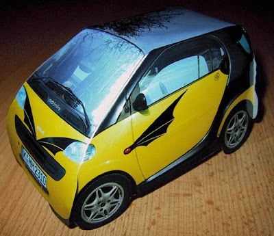 Dragon Wing Tattoo Smart Car Papercraft Dragon Wing Tattoo Smart Car Papercraft