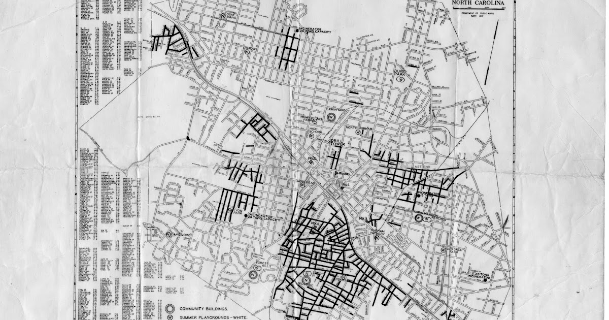 Durham Maps Redlining Durham
