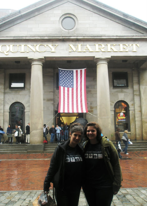 At the Quincy Market in Boston