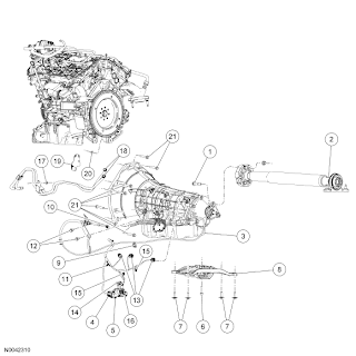 Automatic Transmission Diagram on Automatic Transmission     5r55s 2006 Lincoln Ls Workshop Manual