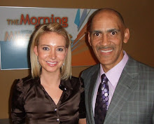 Kayleigh and Tony Dungy