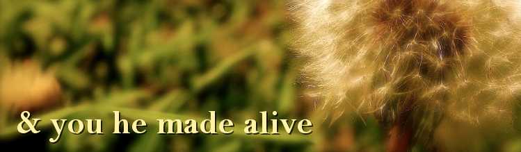 & you he made alive