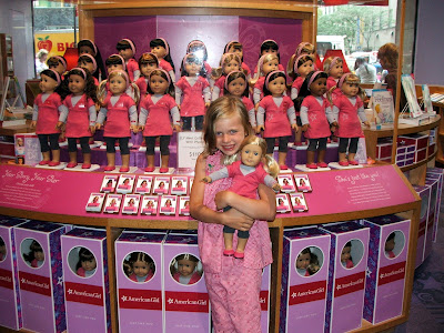 to the American Girl store