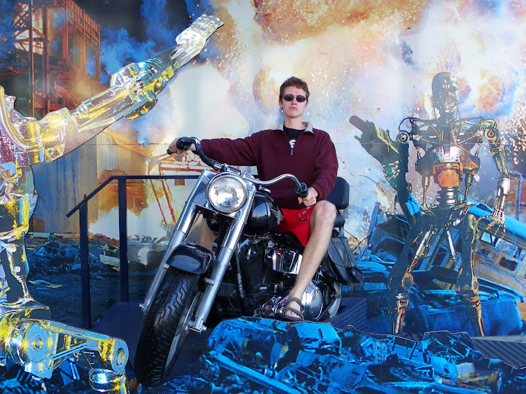 Apres l'attraction Terminator 2 - Universal Studios - Los Angeles