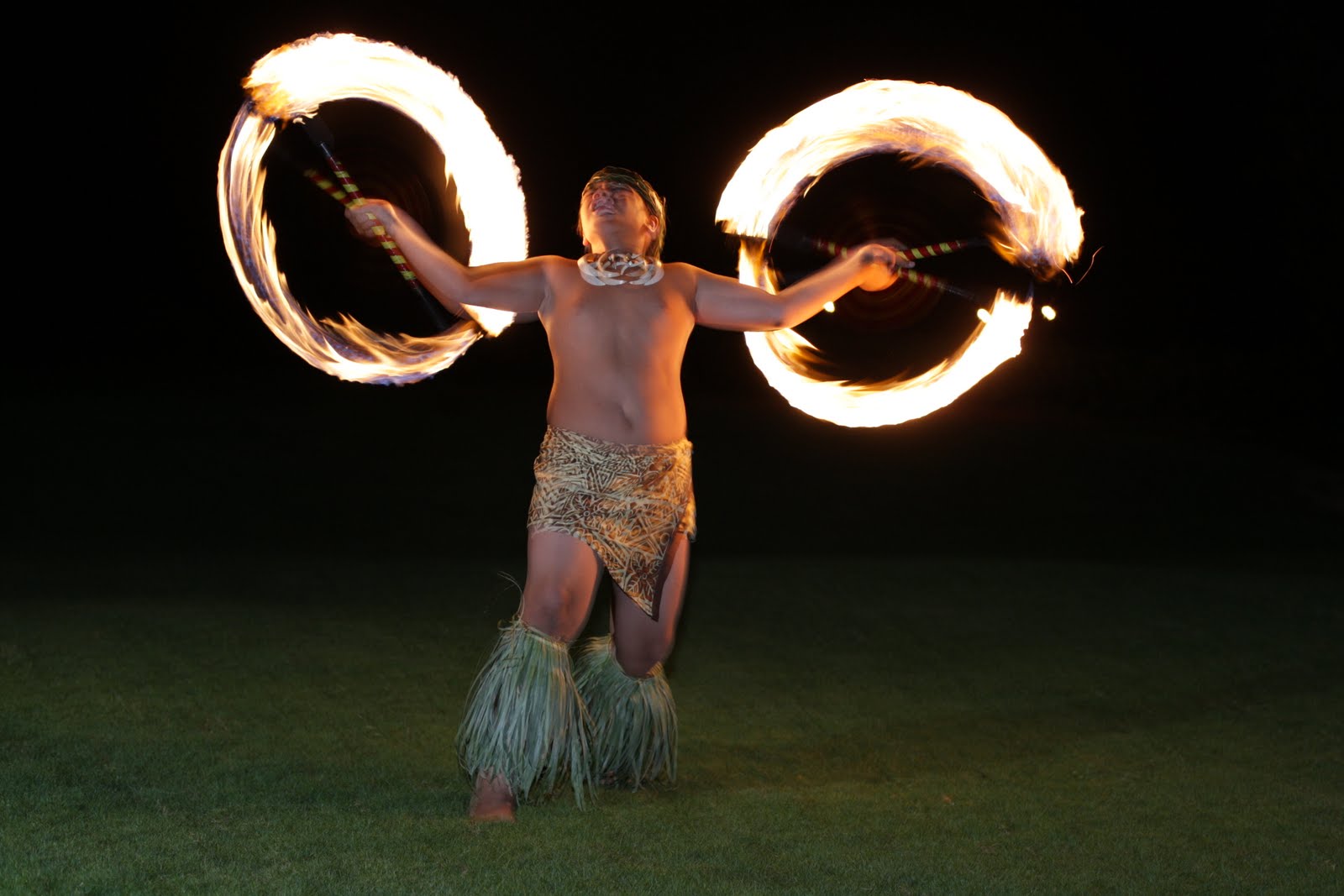 fire dancer