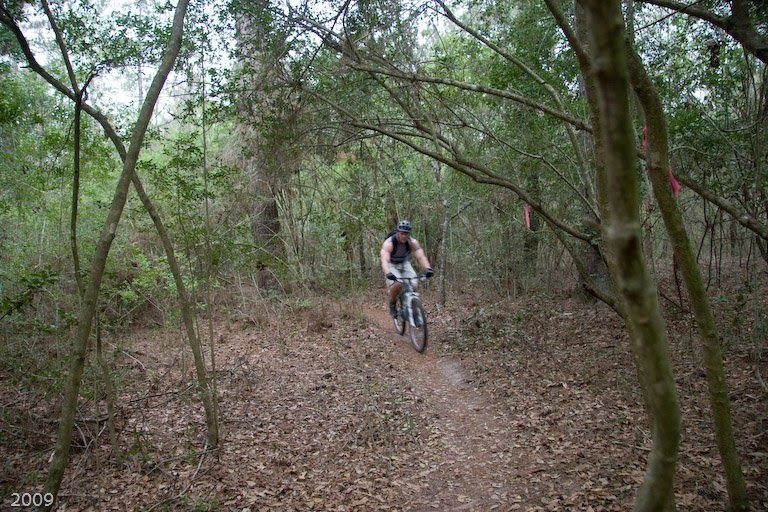 The Woodlands Texas Parks Spring Creek Bike Trails added at Flintridge Trail Head to