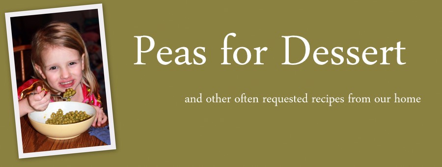 Peas for Dessert