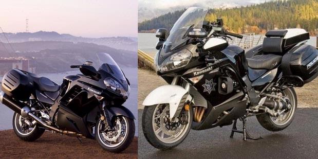 2010 KAWASAKI CONCOURS 14 ABS|POLICE BIKE REVIEW |Motorcycles