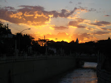 Sunset over the cañada