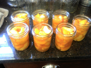 canning peaches