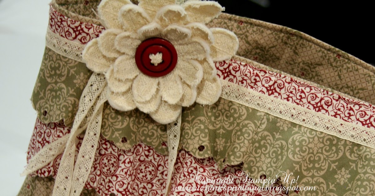 Truly Inkspirational NEW! Stampin'Up! FABRIC!!!