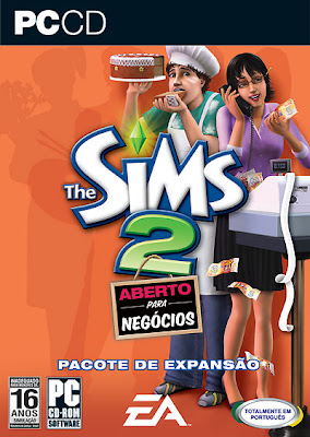 thesims 2 aberto para negocios The Sims 2 – Aberto para Negócios   Game PC