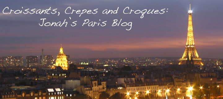 Croissants, Crepes and Croques: Jonah's Paris blog