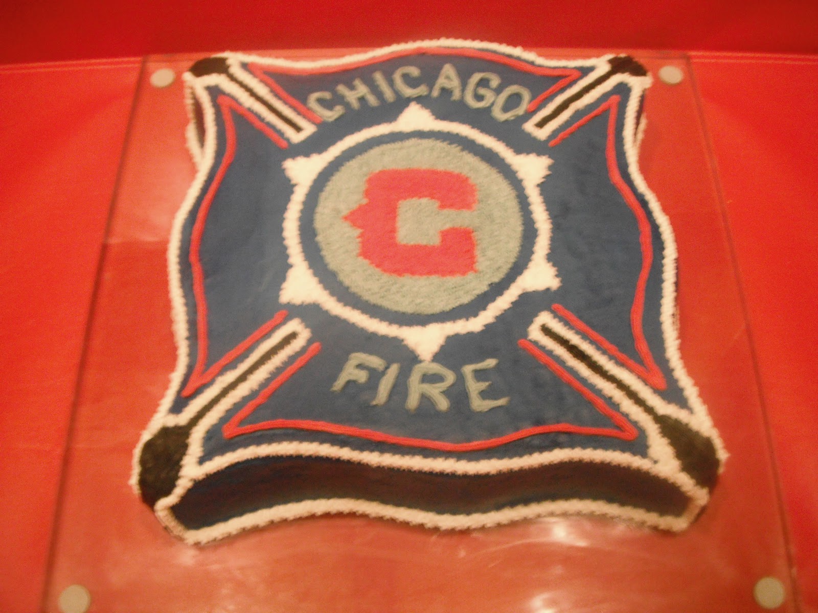 PARTY Chicago Fire Party The Cake and the Pinata