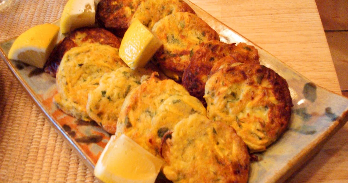 Cooking 4 the Week Summer Squash Fritters with Herbs