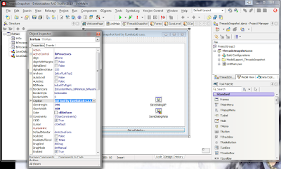 Delphi 2010 - с отстыкованным инспектором объектов