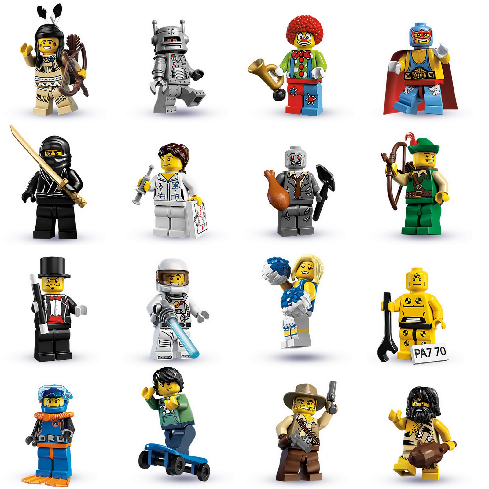 i - first person singular: LEGOÂ® Minifigures Series 1