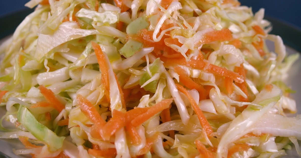 Cooking With Olive Oil Simple Cabbage Salad