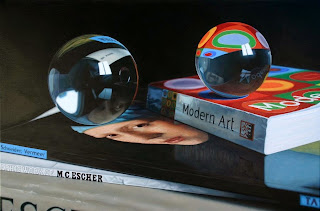 Xevi Vilaro Reflections+of+Modern+Art+-+acrylic+on+canvas+36+x+24