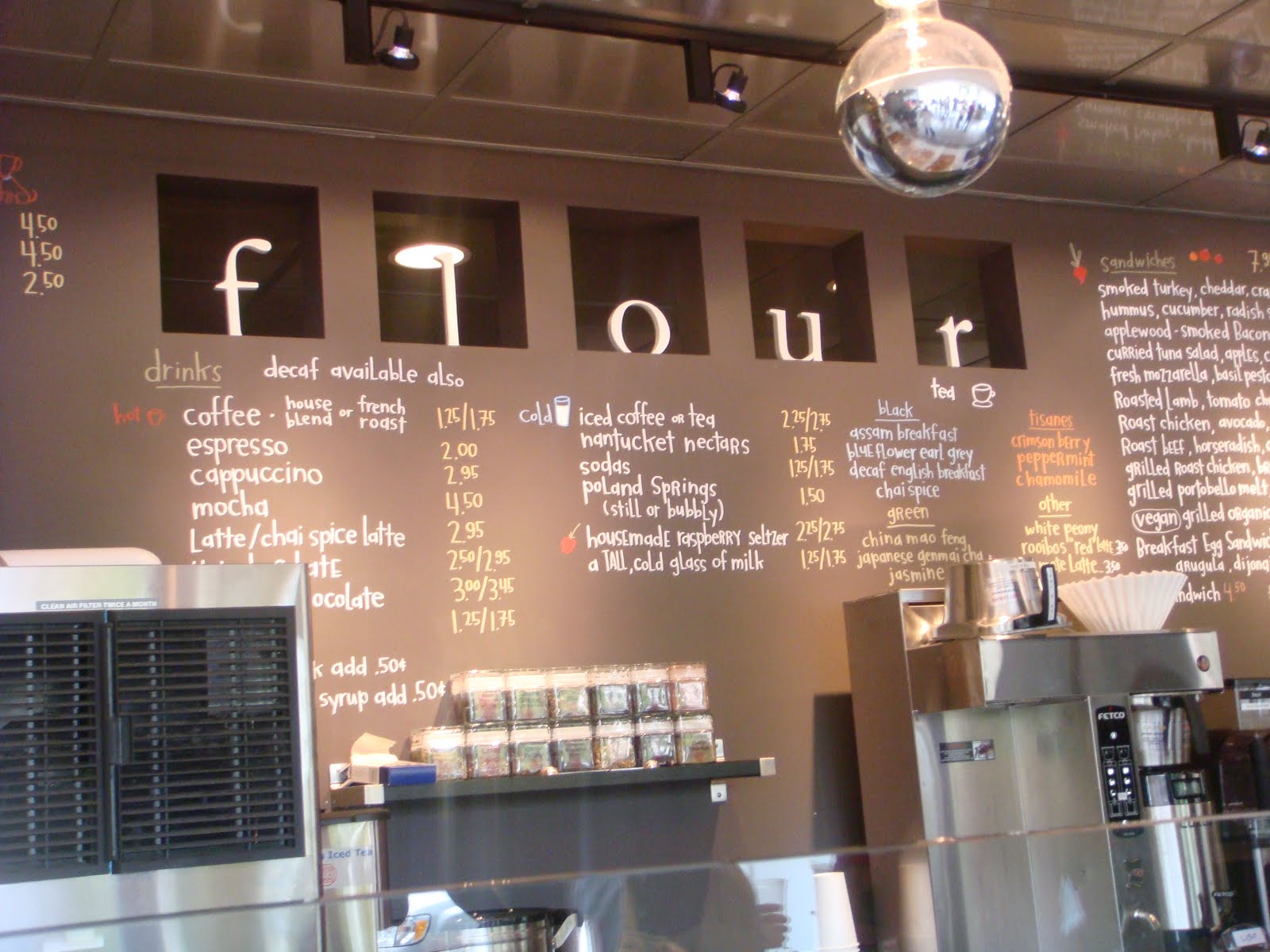 Delicious Dishings Flour Bakery + Cafe, Cambridge, Mass.