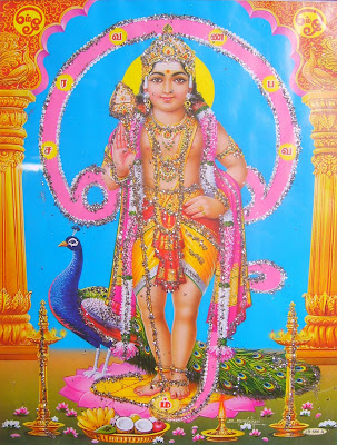 Lord Subramanya Picture for Shasti Vratam
