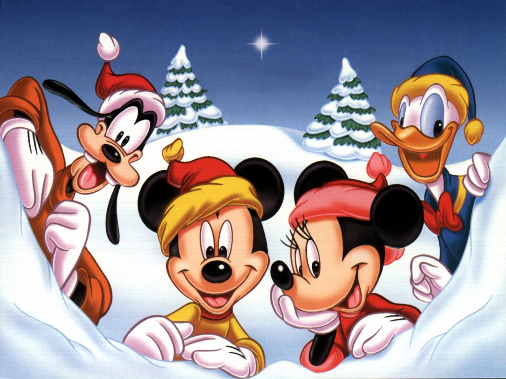 Disney Merry Christmas Wallpaper