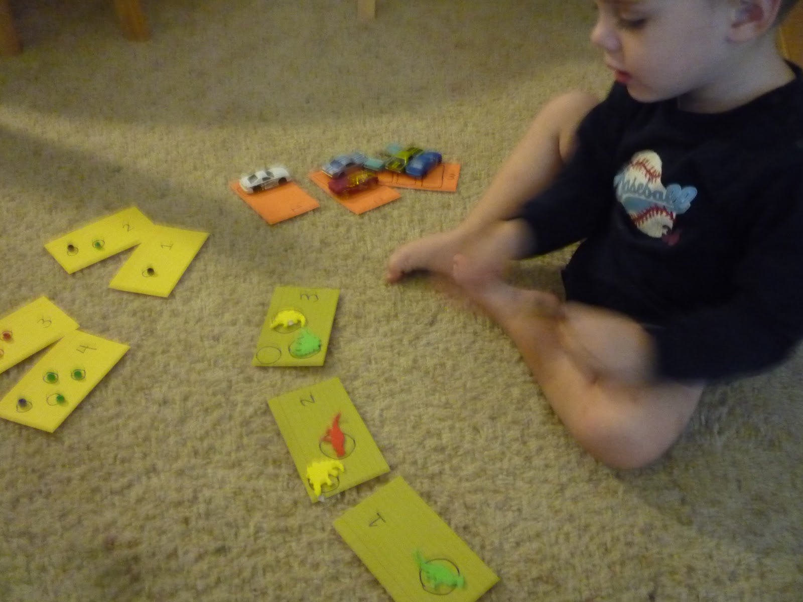 mamahall DIY toddler counting game