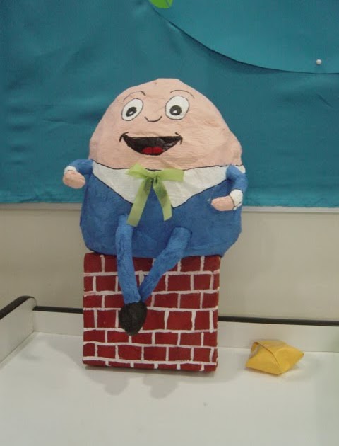 Little Beans: HUMPTY DUMPTY SAT ON THE WALL