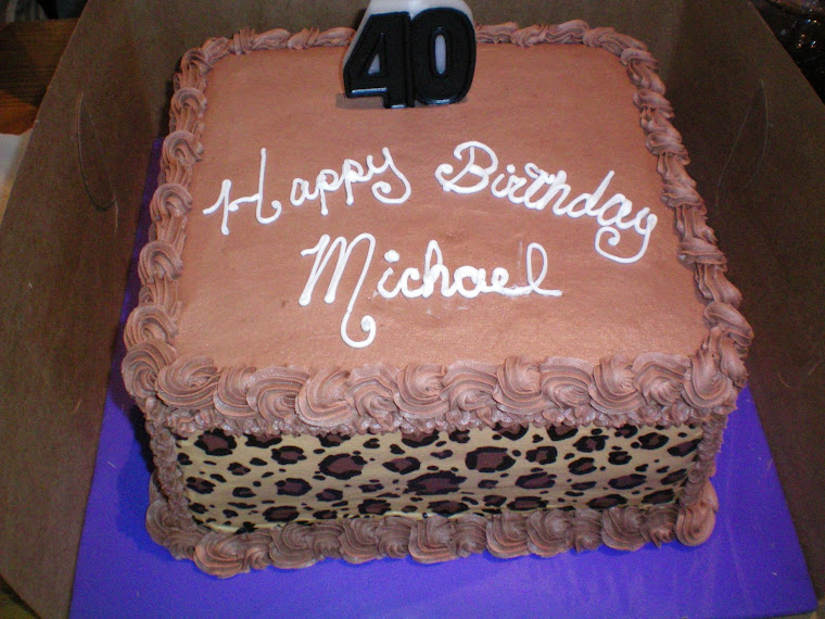 Michael's 40th Birthday Cake