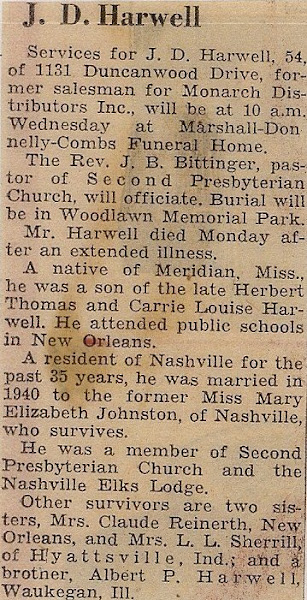 Aunt Mary Elizabeth's husband