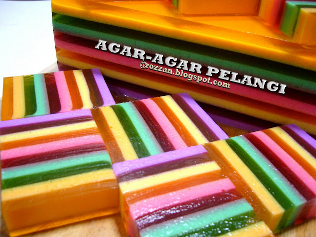 Resepi agar agar pelangi