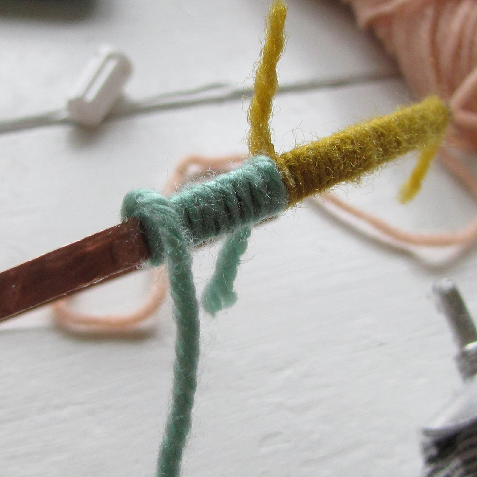 Blue Bird Lucy's Tutorial!!! Yarn Wrapped Headband