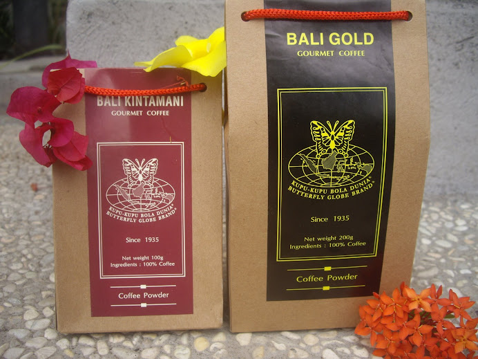 Paper Bag Packaging Series. Bali Gold and Bali Kintamani