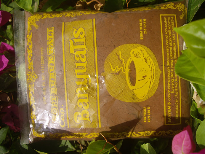 BANYUATIS BRAND COFFEE POWDER (BUBUK) FROM THE GODS, 250 GRAMS