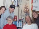 bowen family, stanford hospital christmas 2006