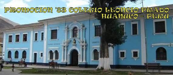 PROMOCIÓN 1983 CN Leoncio Prado